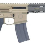 Q HONEY BADGER 5.56 PSTL 9.69" W/BRACE BLK/GRY 1-30RD MAGAZINE 1 image full 7494 ce3b0d0153a035ff4e87f4bcd755bebe