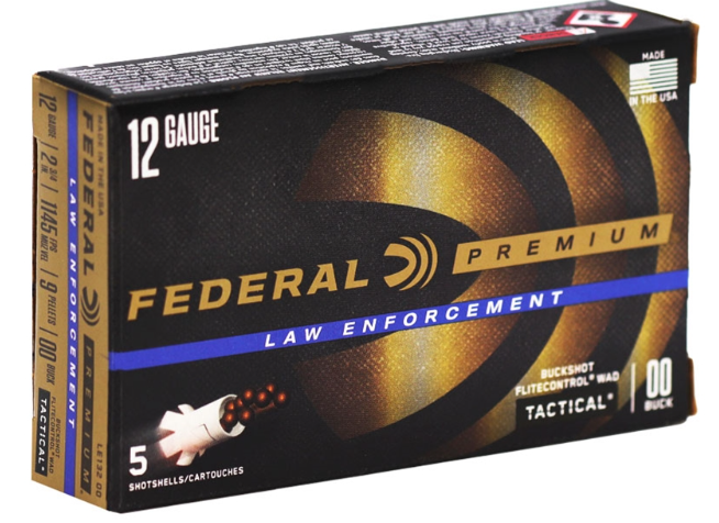 FEDERAL PRM TCT 12GA 23/4 9PLT OOBK 5RD BOX 250RD CASE