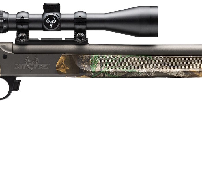 TRADITIONS NITROFIRE 50CAL SS/CAMO PKG