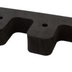 SME SMEMGR Magnet Gun Rest Black High Density Foam, Holds Guns Or Fishing Poles 2 101177