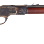 Taylors & Company 550172COM 1873 Comanchero 45 Colt (LC) Caliber with 10+1 Capacity, 20" Blued Barrel, Color Case Hardened Metal Finish & Walnut Straight Stock Right Hand (Full Size) 2 101972