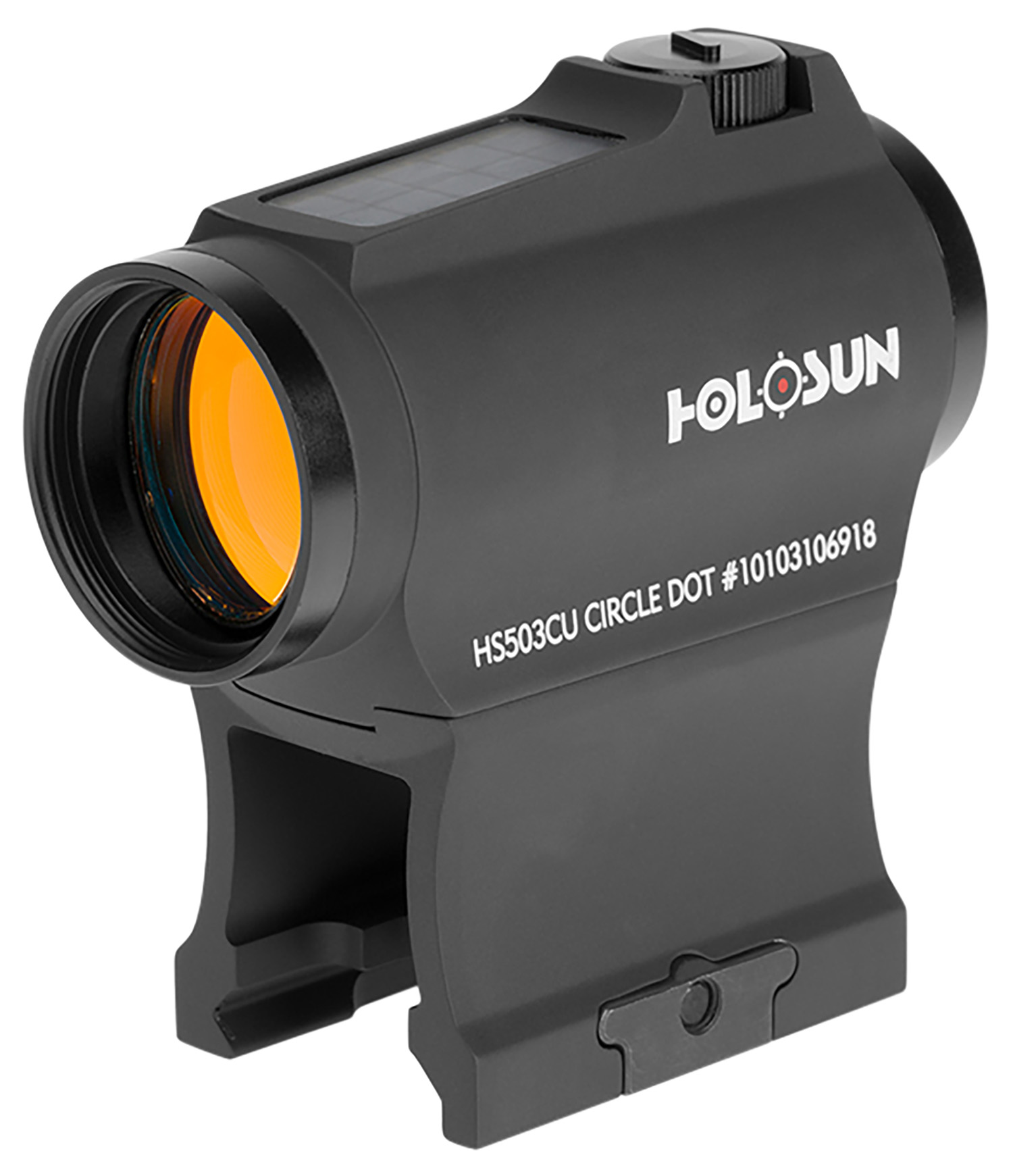 Holosun HS503CU 503 Black Anodized 1 x 20 mm 2 MOA Red Dot/65 MOA Circle Multi Reticle 3 Holosun HS503CU 503  Black Anodized 1 x 20 mm 2 MOA Red Dot/65 MOA Circle Multi Reticle