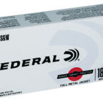 Federal RTP40180 Range & Target 40S&W 180gr Full Metal Jacket 50 Per Box/20 Case 2 105046