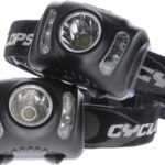 Cyclops CYCHL2102PK Headlamp 210 Lumens White Red/Green/White LED Bulb Black 2 Pack 1 108487