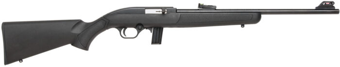 Mossberg 37071 702 Plinkster Bantam Youth 22 LR 10+1 18" Blued Steel Barrel, Blued 3/8" Dovetail Receiver, Black Fixed Synthetic Stock, Right Hand