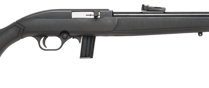 Mossberg 37071 702 Plinkster Bantam Youth 22 LR 10+1 18" Blued Steel Barrel, Blued 3/8" Dovetail Receiver, Black Fixed Synthetic Stock, Right Hand