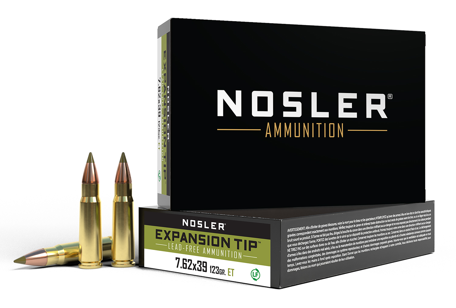 Nosler 40040 E-Tip 7.62x39mm 123gr E Tip Boat Tail 20 Per Box/10 Case 3 Nosler 40040 E-Tip 7.62x39mm 123gr E Tip Boat Tail 20 Per Box/10 Case