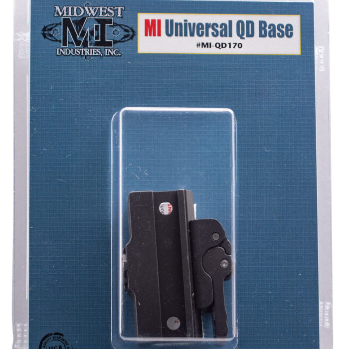 Midwest Industries MIQD170 Universal QD Base Black Hardcoat Anodized