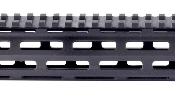 Wilson Combat TRMLOK10 M-LOK Rail  AR-15 Black Hardcoat Anodized 6005A-T5 Aluminum 10.40" M-LOK