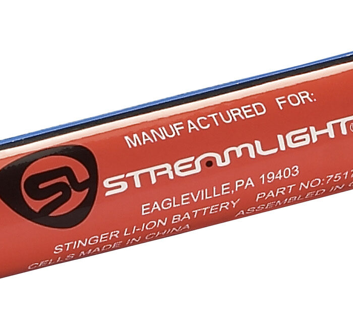 Streamlight 75176 Stinger Lithium Ion  Orange/Black 3.6V Fits Stinger (1) Single Pack