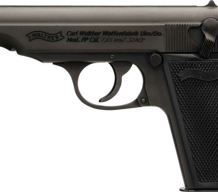 WALTHER PP SD 32ACP PISTOL BLACK 3.9" THREADED BARREL 8RD MAGAZINE