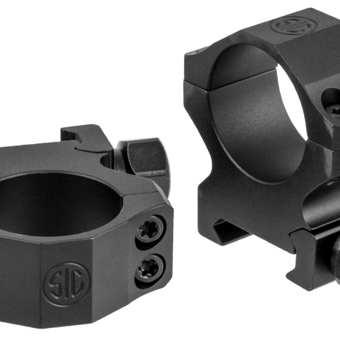 Sig Sauer Electro-Optics SOA10020 Alpha 1  Matte Black 1" Medium 0 MOA