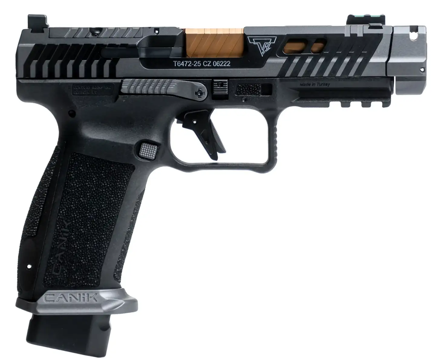 CENTURY CANIK TTI COMBAT SMOKE 9MM PISTOL 4.6" 2-18RD 4 CENTURY CANIK TTI COMBAT SMOKE 9MM PISTOL 4.6" 2-18RD - Image 2
