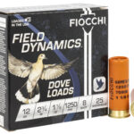 Fiocchi 12GTX188 Field Dynamics Dove & Quail 12Gauge 2.75" 1 1/8oz 8Shot 25 Per Box/10 Case 2 116904 3