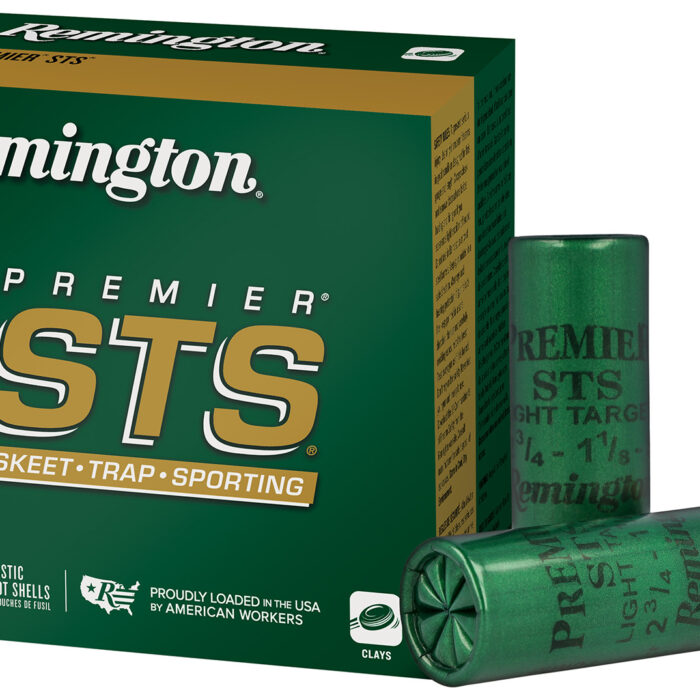 Remington Ammunition 20112 Premier STS  12 Gauge 2.75" 1 1/8 oz 8 Shot 25 Per Box/ 10 Cs