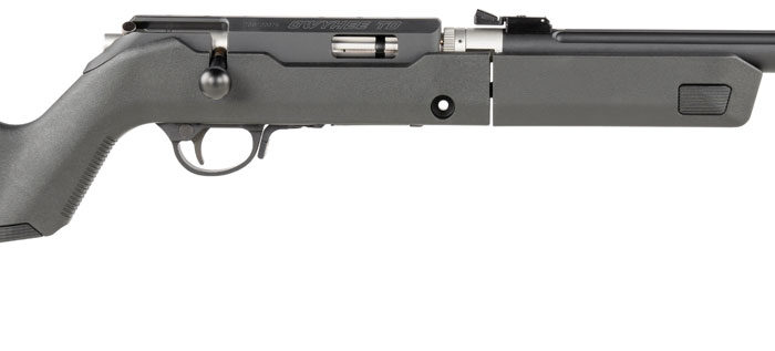 Tactical Solutions OHRTD22MBOBBLK Owyhee 22 LR 10+1 16.50" Fluted/Threaded, Black, Folding Takedown Rec, Magpul Backpacker Stock, Fiber Optic Sights