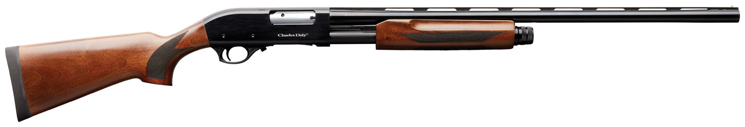 Charles Daly 930200 301 20 Gauge 4+1 3" 26" Vent Rib Blued Barrel, Black Anodized Aluminum Receiver, Checkered Gloss Wood Stock & Forend, Auto Ejection, Includes 3 Choke Tubes 3 Charles Daly 930200 301  20 Gauge 4+1 3" 26" Vent Rib Blued Barrel, Black Anodized Aluminum Receiver, Checkered Gloss Wood Stock & Forend, Auto Ejection, Includes 3 Choke Tubes