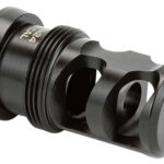 Griffin Armament TMPB30C5824 Paladin 2 Port Taper Mount Black Melonite QPQ 17-4 Stainless Steel with 5/8"-24 tpi Threads, 1.88" OAL & 1.07" Diameter for 30 Cal 1 120552