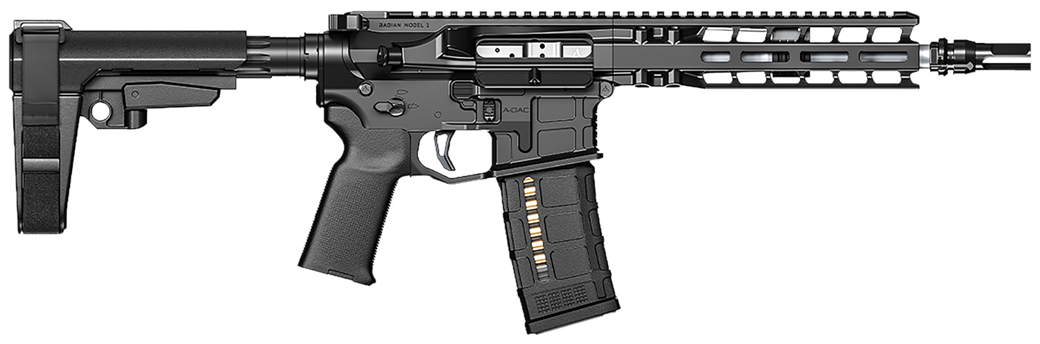 Radian Weapons R0052 Model 1 Pistol 300 Blackout 30+1 9", Black, Billet Rec, M-Lok Handguard, Smooth Buffer Tube (No Brace), Magpul Grip, Ambi Controls, Dead Air QD Flash Hider, Adj. Trigger 3 Radian Weapons R0052 Model 1 Pistol 300 Blackout 30+1 9", Black, Billet Rec, M-Lok Handguard, Smooth Buffer Tube (No Brace), Magpul Grip, Ambi Controls, Dead Air QD Flash Hider, Adj. Trigger