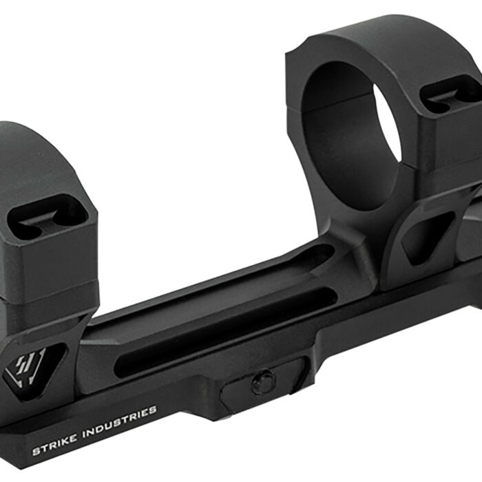 Strike Industries STRIKEASM Adjustable Scope Mount/Ring Combo Black Anodized