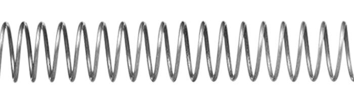 Aero Precision APRH100504C Buffer Spring  Mil-Spec AR-15 Silver