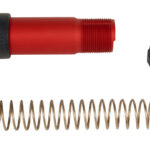 LBE Unlimited PBUFKTRED Pistol Buffer Tube Kit Red AR-Platform 2 130132