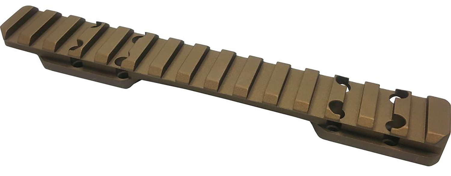 Talley PLMHC735 Picatinny Rail Burnt Bronze Fits Browning X-Bolt Hells Canyon, Long Action 20 MOA 3 Talley PLMHC735 Picatinny Rail  Burnt Bronze Fits Browning X-Bolt Hells Canyon, Long Action 20 MOA