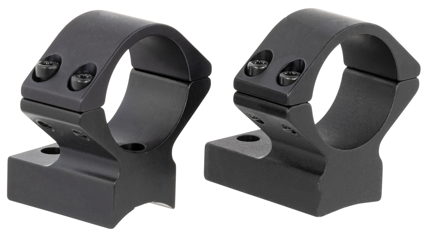 Talley 930706 Scope Mount/Ring Combo Black Anodized Aluminum 1" Tube Weatherby Mark V Low Rings Non-Magnum Action 0 MOA 3 Talley 930706 Scope Mount/Ring Combo  Black Anodized Aluminum 1" Tube Weatherby Mark V Low Rings Non-Magnum Action 0 MOA