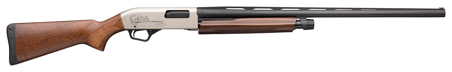Winchester Repeating Arms 512404692 SXP Upland Field 20 Gauge 28" 5+1 3" Matte Nickel Engraved Rec Grade II/III Satin Turkish Walnut Stock Right Hand (Full Size) Includes 3 Invector-Plus Chokes 3 Winchester Repeating Arms 512404692 SXP Upland Field 20 Gauge 28" 5+1 3" Matte Nickel Engraved Rec Grade II/III Satin Turkish Walnut Stock Right Hand (Full Size) Includes 3 Invector-Plus Chokes