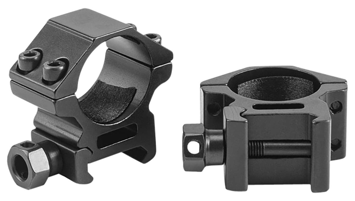 Riton Optics X1L Scope Rings Matte Black 1" Low 3 Riton Optics X1L Scope Rings  Matte Black 1" Low
