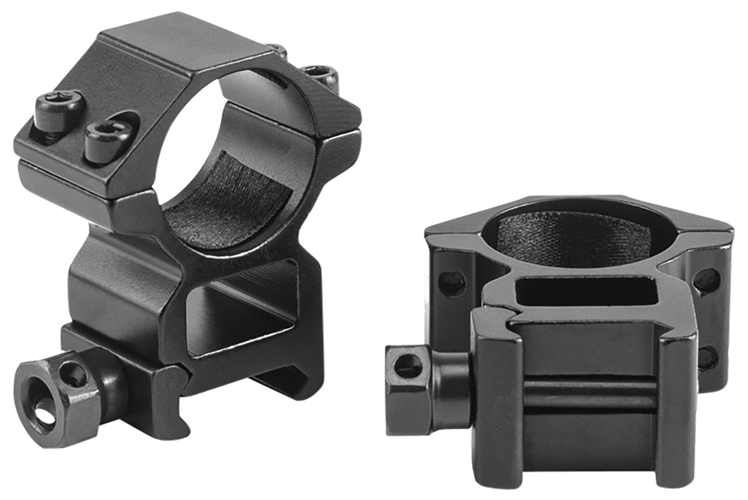 Riton Optics X1M Scope Rings Matte Black 1" Medium 3 Riton Optics X1M Scope Rings  Matte Black 1" Medium
