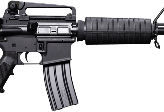 Bushmaster 0010004BLK M4 Patrolman's  5.56x45mm NATO 30+1 16" Salt Bath Nitride Threaded Barrel, Black A4 Flat Top Receiver, Black 6 Position Collapsible Stock w/M4 Black Polymer Grip, Right Hand