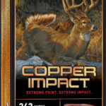 Winchester Ammo X243CLF Copper Impact 243Win 85gr Copper Extreme Point Lead Free 20 Per Box/10 Case 1 142260