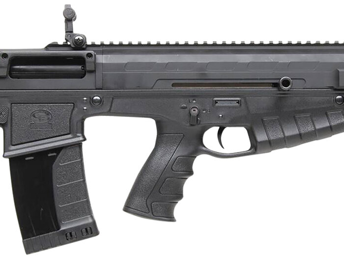 Charles Daly 930318 N4S Bullpup Full Size Frame 12 Gauge Semi-Auto 3" 5+1 18.50" Blued Steel Barrel, Black Anodized Steel Receiver Black Fixed w/Adj Comb Synthetic Stock