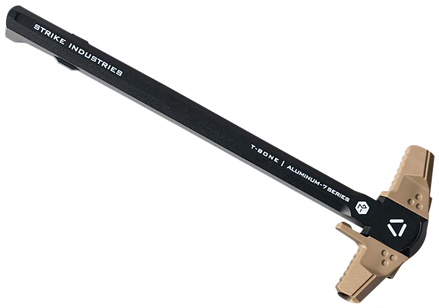 Strike Industries ARTBCH223BKFDE T-Bone Charging Handle .223/5.56x45mm Nato Flat Dark Earth Polymer Handles Aluminum Shaft for AR-15 3 Strike Industries ARTBCH223BKFDE T-Bone Charging Handle .223/5.56x45mm Nato Flat Dark Earth Polymer Handles Aluminum Shaft for AR-15