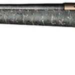 Christensen Arms 8010603800 Ridgeline 7mm-08 Rem 4+1 24" Carbon Fiber/Threaded Barrel, Burnt Bronze Cerakote, Green with Black/Tan Webbing Stock, Left Hand 1 145948
