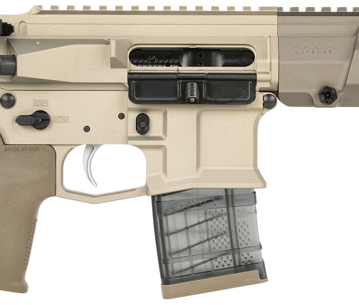 Maxim Defense MXM50822 PDX 505-SPS 300 Blackout Caliber with 5.50" Barrel, 20+1 Capacity, Arid Brown Metal Finish, Arid Brown Polymer Grip