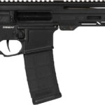 CMMG 55A938FAB Dissent 5.56x45mm NATO 30+1 6.50", Black Cerakote Rec, OEM Grip, Picatinny Buffer Adapter, Zeroed Drop-In Single Stage Trigger 2 148707
