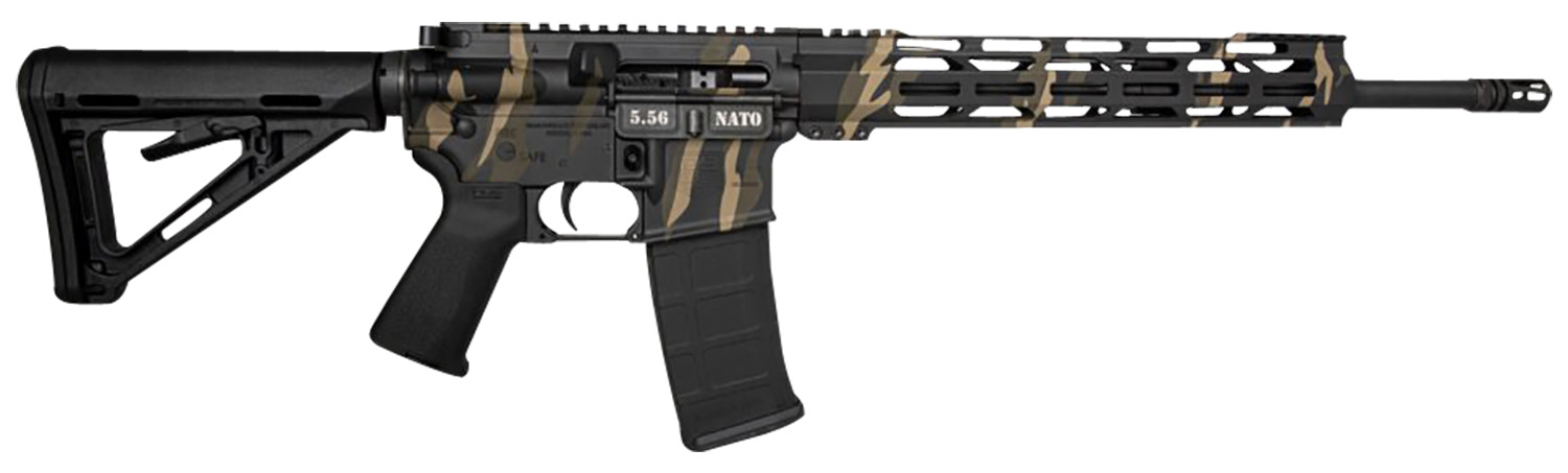 Diamondback DB1717K171 DB15 5.56x45mm NATO 30+1 16", Tiger Stripe Camo Rec, Black Magpul Carbine Stock & Grip 3 Diamondback DB1717K171 DB15 5.56x45mm NATO 30+1 16", Tiger Stripe Camo Rec, Black Magpul Carbine Stock & Grip
