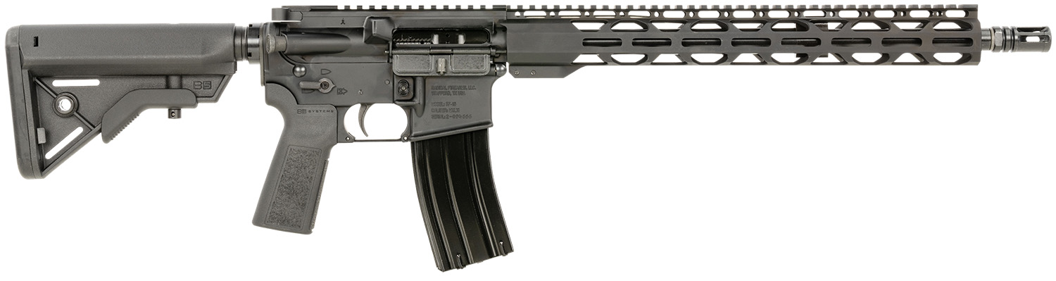 Radical Firearms FR16556SOC15RPR AR-15 RPR 5.56x45mm NATO 16" 30+1, Black, Polymer B5 Bravo Stock & Type 23 Grip, 15" M-Lok 3 Radical Firearms FR16556SOC15RPR AR-15 RPR 5.56x45mm NATO 16" 30+1, Black, Polymer B5 Bravo Stock & Type 23 Grip, 15" M-Lok