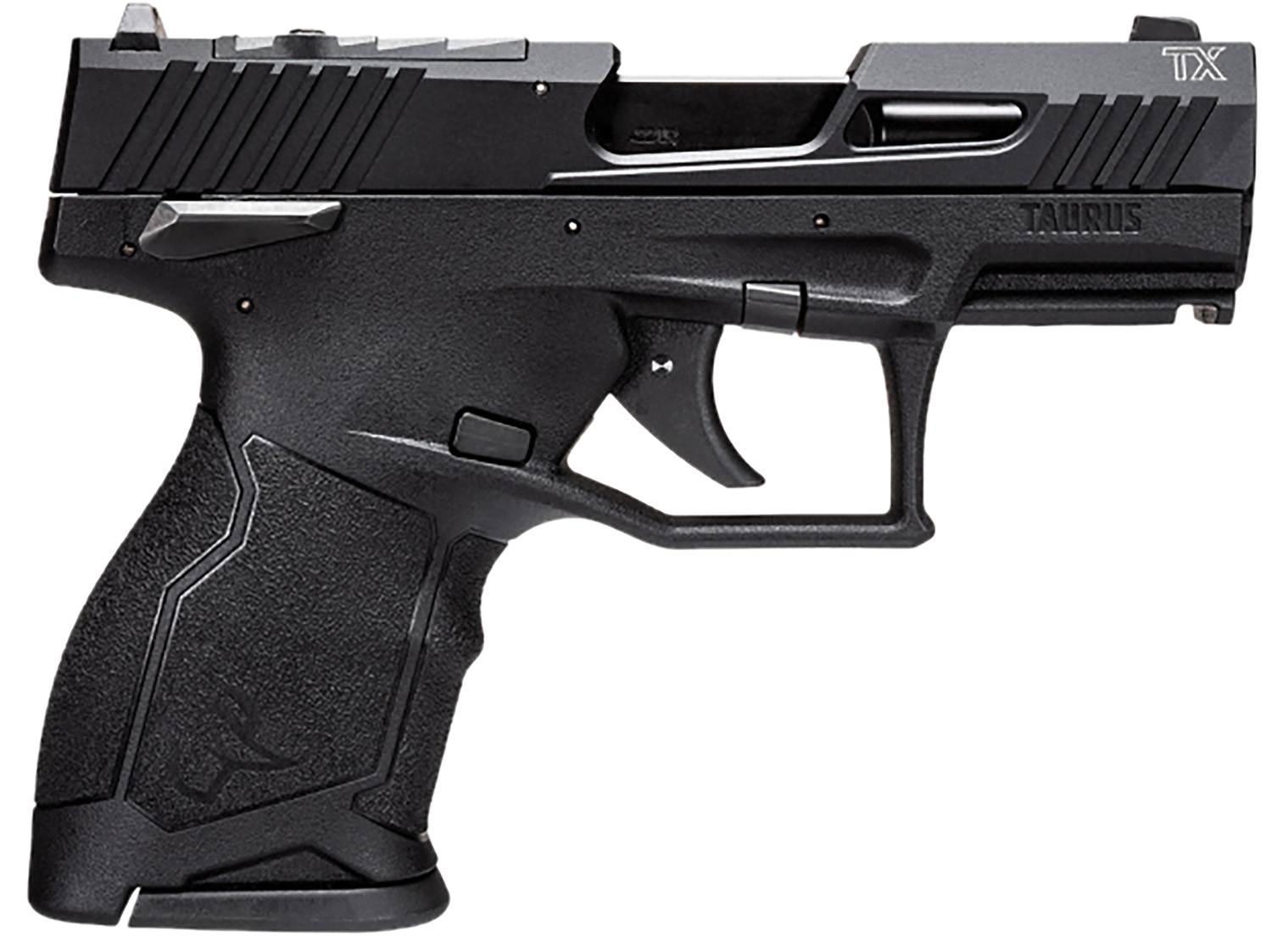 Taurus 1TX2233110 TX22C Compact 22 LR 10+1 3.60" Black Barrel, Slide & Polymer Frame, Rubber Grips 3 Taurus 1TX2233110 TX22C  Compact 22 LR 10+1 3.60" Black Barrel, Slide & Polymer Frame, Rubber Grips