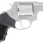 Taurus 2-85629-MA 856 *MA Compliant Small Frame 38 Special +P 6 Shot 2" Stainless Steel Barrel, Cylinder & Frame, Black Rubber Grip, Exposed Hammer 1 150927