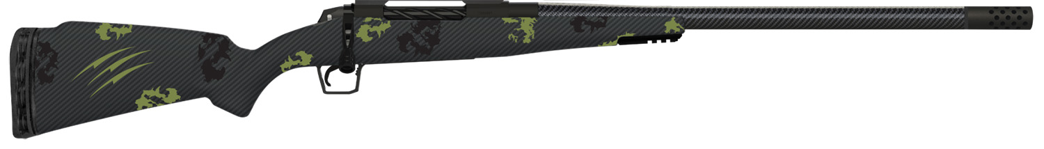 Fierce Firearms TROG7PRC22BF CT Rogue 7mm PRC 3+1 22" Carbon Fiber Barrel, Black Cerakote Titanium Rec, Forest Camo Rogue Stock 3 Fierce Firearms TROG7PRC22BF CT Rogue 7mm PRC 3+1 22" Carbon Fiber Barrel, Black Cerakote Titanium Rec, Forest Camo Rogue Stock