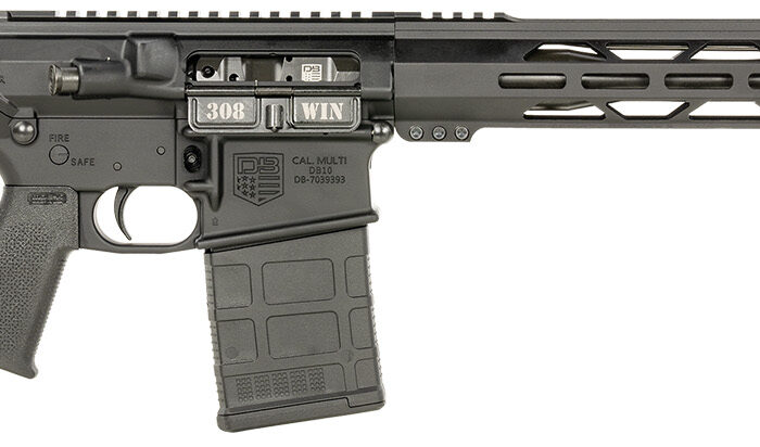 Diamondback DB1222C001 DB10  308 Win 20+1 13.50", Black, Carbon Lower, 9" M-LOK Handguard, Black Padded Buffer Tube/Magpul Grip