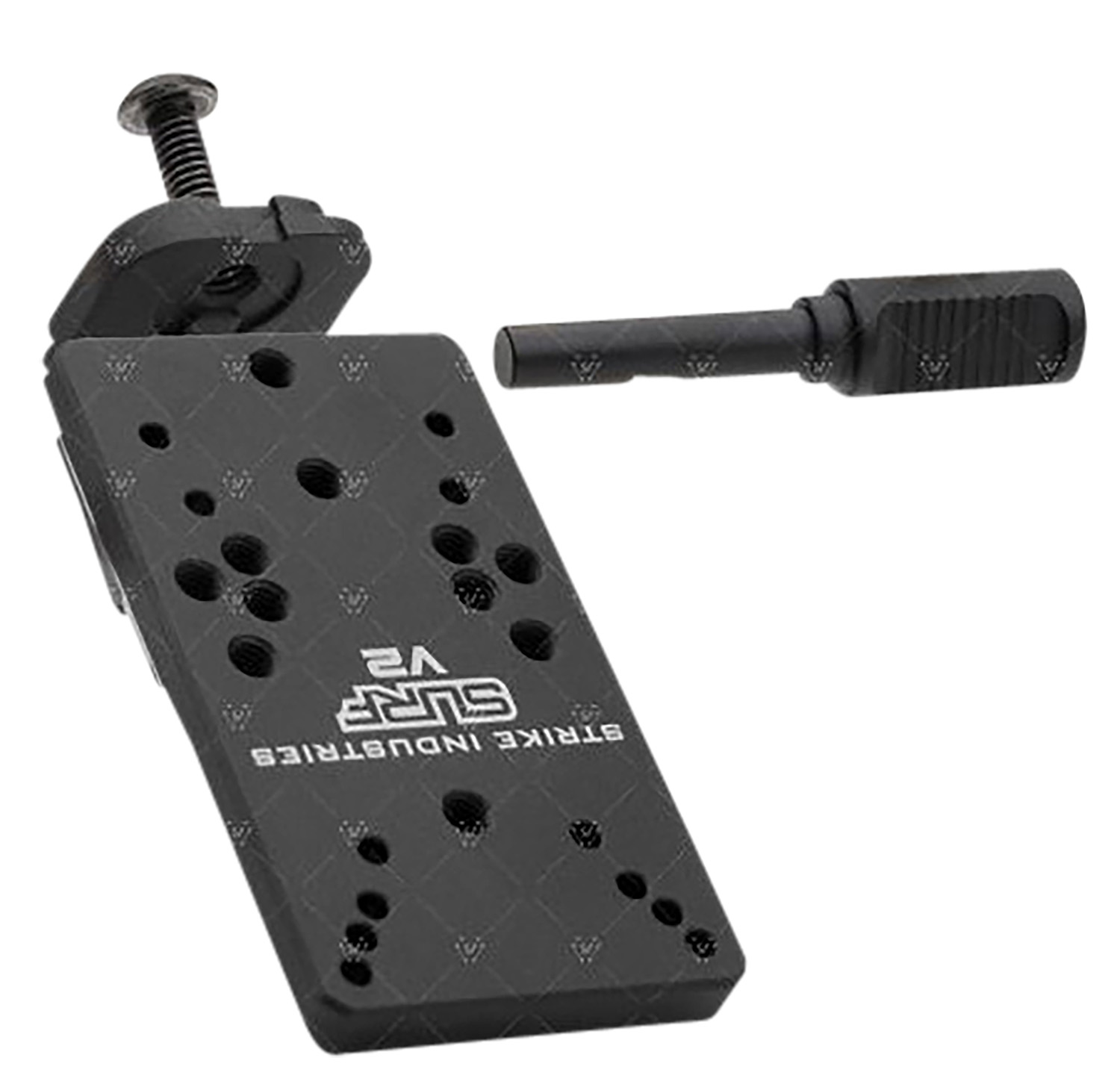 Strike Industries GSURFV2 Scorpion Universal Reflex Mount for Glock Version 2 Black Anodized 3 Strike Industries GSURFV2 Scorpion Universal Reflex Mount for Glock Version 2  Black Anodized