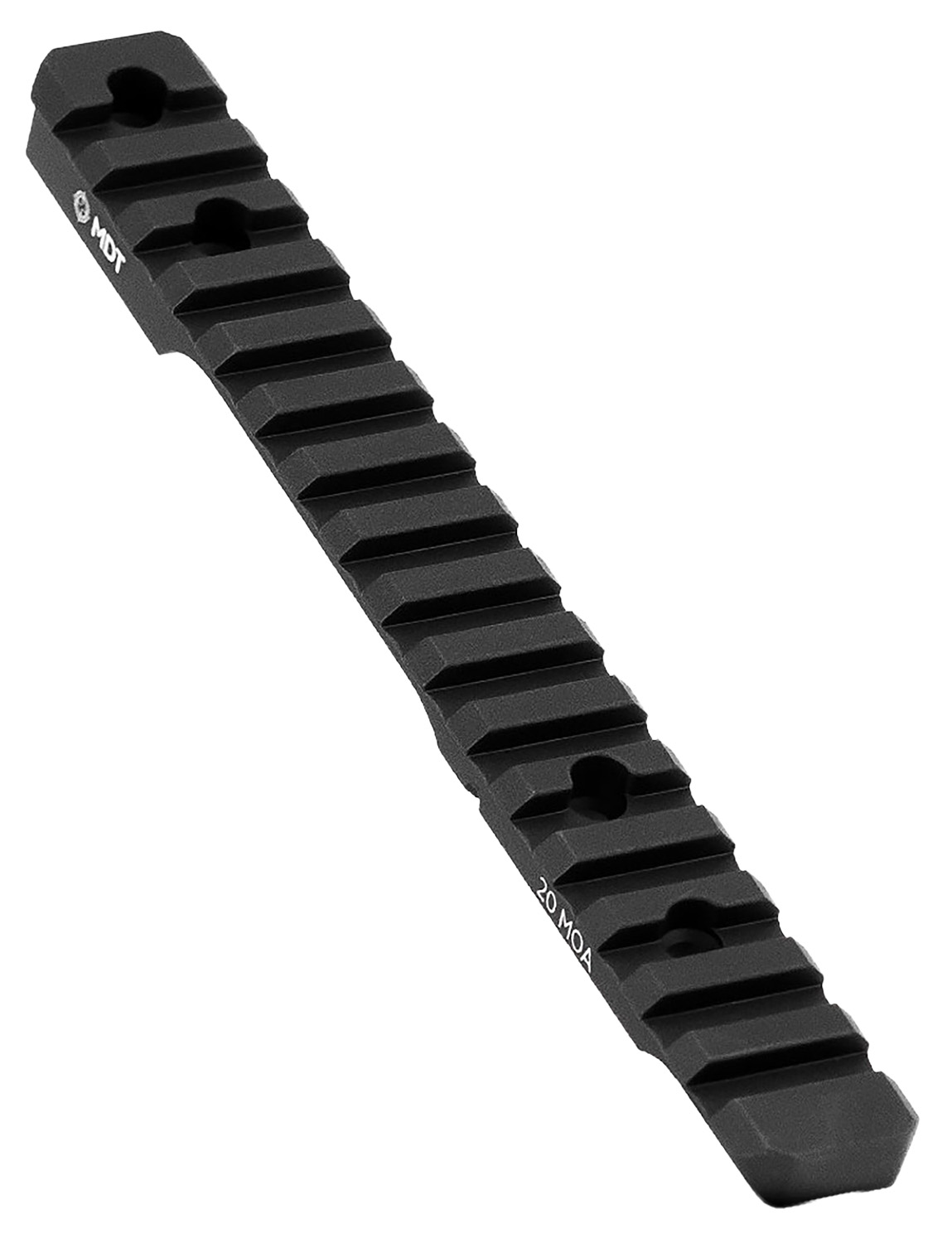 Mdt Sporting Goods Inc 104505BLK Picatinny Scope Rail Black Anodized 11" Long Fits Tikka T1X Rimfire Action, 20 MOA 3 Mdt Sporting Goods Inc 104505BLK Picatinny Scope Rail Black Anodized 11" Long Fits Tikka T1X Rimfire Action, 20 MOA