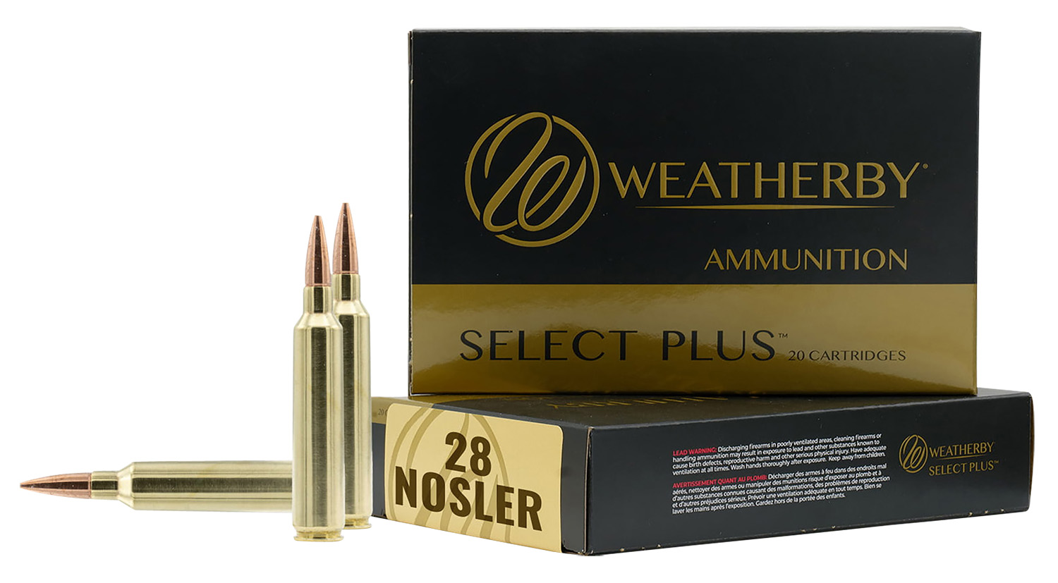Weatherby R28NS180VLD Select Plus 28Nosler 180gr 20 Per Box/10 Case 3 Weatherby R28NS180VLD Select Plus  28Nosler 180gr 20 Per Box/10 Case