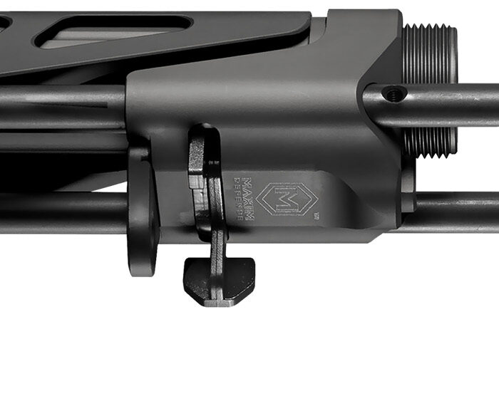 Maxim Defense MXM47617 CQB Gen 7 with Standard Buffer & Tube, 4 Adj. Positions, Black Anodized Aluminum Fits, Fits Mil-Spec AR-15