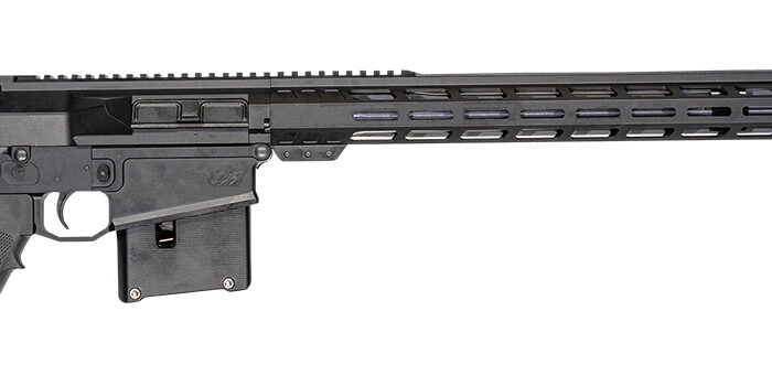 Great Lakes Firearms GL10LA270SSBLK AR-10  270 Win 5+1 24", Black, 20" M-Lok Handguard Fixed Hogue OverMolded Stock, A2 Grip, Muzzle Brake