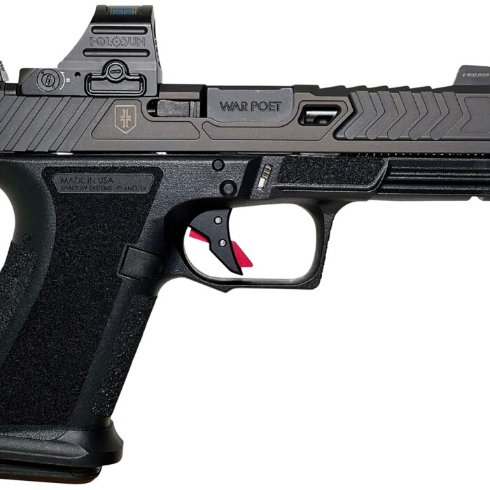 SHADOW SS-1074 MR920 9MM WP FLTD HOL BLK
